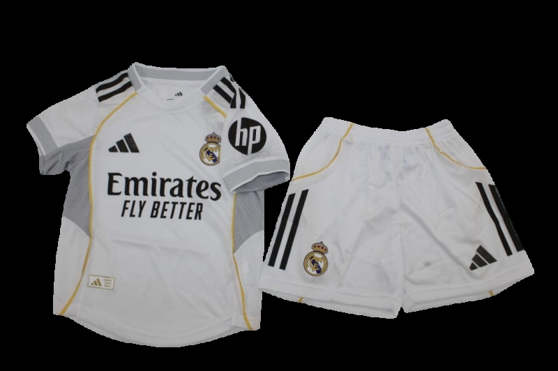 Equipación Real Madrid Temporada 2025/26 1ª Equipacion Niños