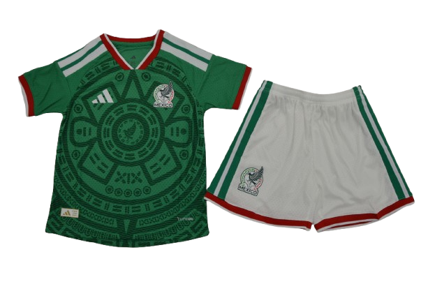 Equipación Seleccion Mexico Niños 1ª Equipación 2025-2026 Camiseta + Pantalón