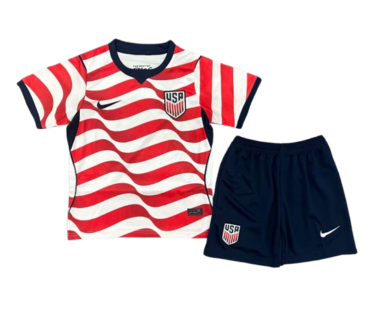 Equipación Seleccion EE.UU Niños 1ª Equipación 2025-2026 Camiseta + Pantalón