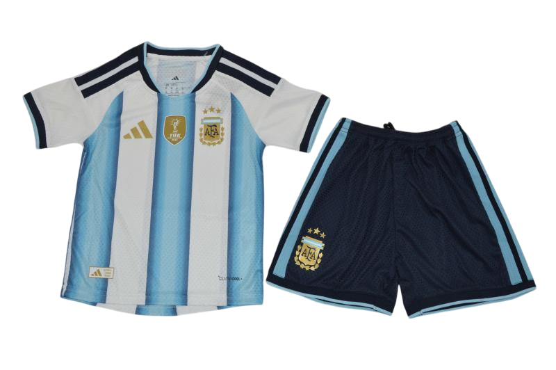 Equipación Selección Argentina para niños Mundial 2026