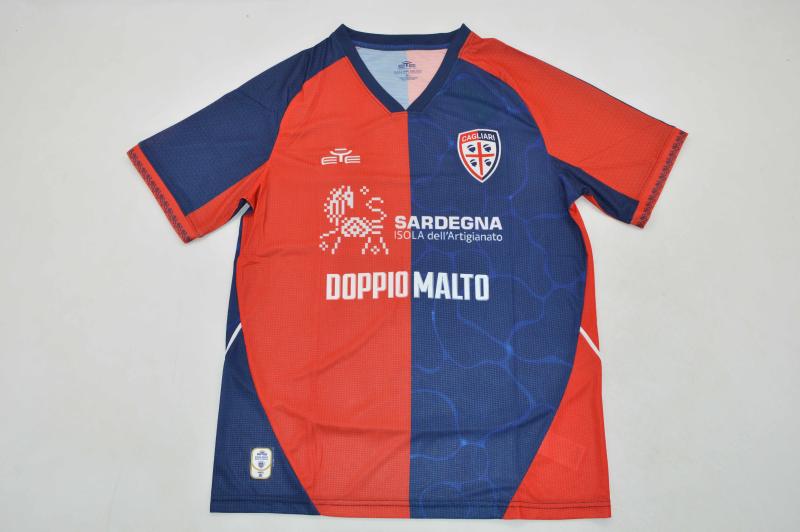 Camiseta Cagliari Temporada 2025/26 1ª Equipación