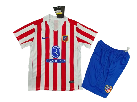 Equipacion Atlético de Madrid Temporada 2025/26 1ª Equipacion Niños