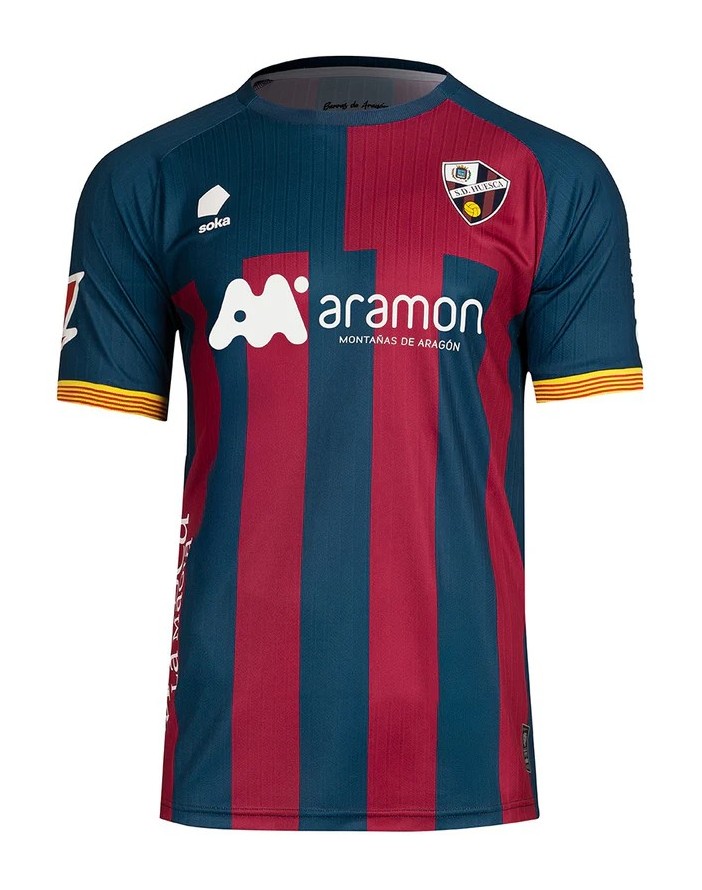 Camiseta SD Huesca Temporada 2025/26 1ª Equipacion
