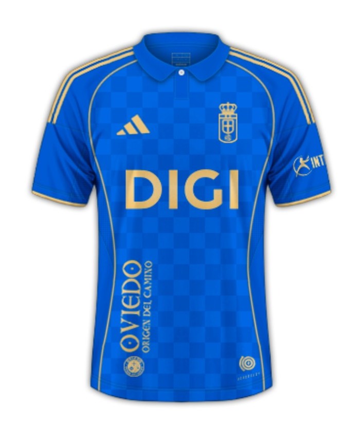 Camiseta Real Oviedo Temporada 2025/26 1ª Equipacion