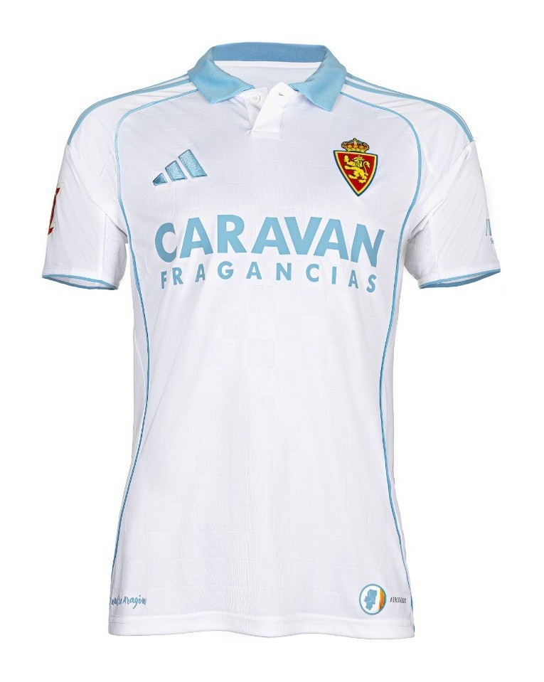 Camiseta Real Zaragoza Temporada 2025/26 1ª Equipación