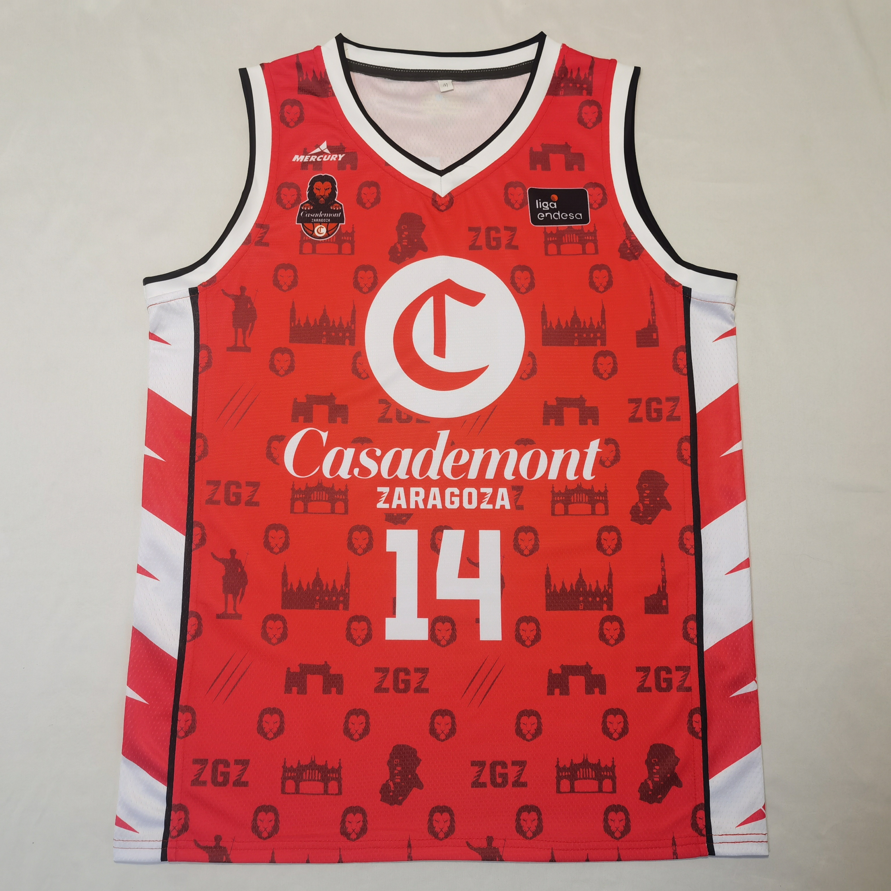 Camiseta Casademont Zaragoza Temporada 2025/26 1ª Equipacion