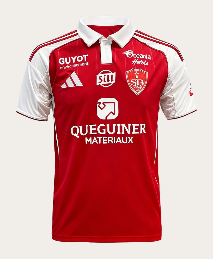 Camiteta Stade Brestois Temporada 2025/26 1ª Equipacion